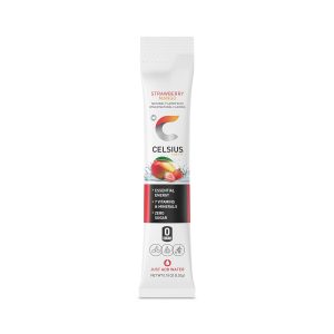 CELSIUS On The Go Strawberry Mango. Sugar Free Energy Drink Mix (14 Sticks per Pack) - Image 3