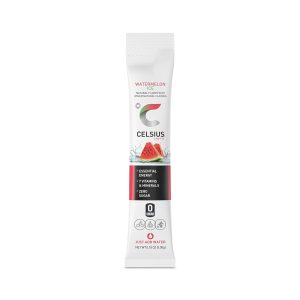 CELSIUS On-the-Go Powder Sticks Watermelon Ice. Essential Energy 2.5 Oz (14 Sticks per Pack) - Image 3