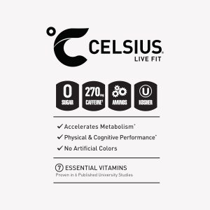 CELSIUS ESSENTIALS Sparkling Grape Slush. Sugar Free Performance Energy Drink. 16 Fl Oz (Pack of 12) - Image 4
