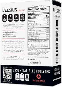 CELSIUS Hydration Strawberry Watermelon. Sugar Free Electrolyte Hydration Drink Mix (Pack of 14) - Image 2