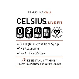 CELSIUS Sparkling Cola. Functional Essential Energy Drink 12 Fl Oz (Pack of 12) - Image 4