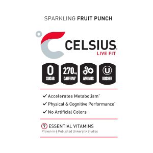 CELSIUS ESSENTIALS Sparkling Fruit Burst. Sugar Free Performance Energy Drink. 16 Fl Oz (Pack of 12) - Image 4