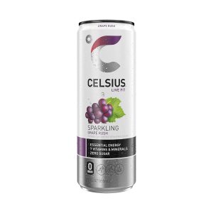 CELSIUS Sparkling Grape Rush. Functional Essential Energy Drink 12 Fl Oz (Pack of 12) - Image 5