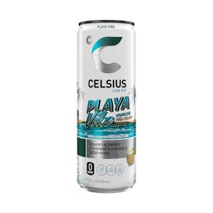 CELSIUS PLAYA VIBE Sparkling Pina Colada. Sugar Free Energy Drink. 12 Fl Oz (Pack of 12) - Image 5