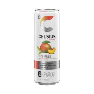 CELSIUS Peach Mango Green Tea. Functional Essential Energy Drink 12 Fl Oz (Pack of 12) - Image 5