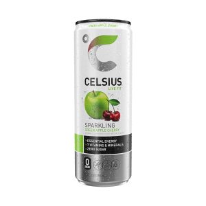CELSIUS Sparkling Green Apple Cherry. Functional Essential Energy Drink. 12 Fl Oz (Pack of 12) - Image 5