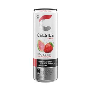 CELSIUS Sparkling Strawberry Guava. Functional Essential Energy Drink 12 Fl Oz (Pack of 12) - Image 5