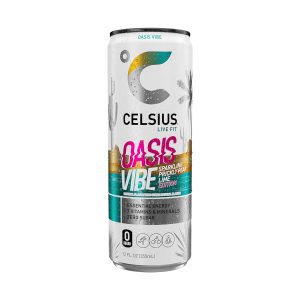CELSIUS Sparkling Oasis Vibe. Functional Essential Energy Drink. 12 Fl Oz (Pack of 12) - Image 5