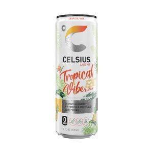 CELSIUS Sparkling Tropical Vibe. Functional Essential Energy Drink 12 Fl Oz (Pack of 12) - Image 5