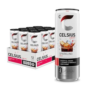 CELSIUS Sparkling Cola. Functional Essential Energy Drink 12 Fl Oz (Pack of 12)