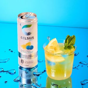 CELSIUS Fizz Free Blue Razz Lemonade. Functional Essential Energy Drink 12 Fl Oz (Pack of 12) - Image 6