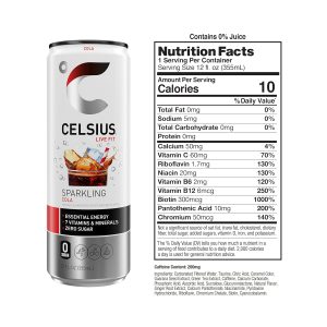 CELSIUS Sparkling Cola. Functional Essential Energy Drink 12 Fl Oz (Pack of 12) - Image 3