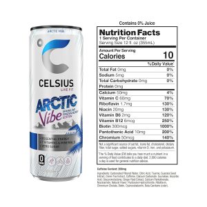 CELSIUS Zero Sugar Energy Drink & Powder Stick Bundle. Arctic Vibe - Image 2