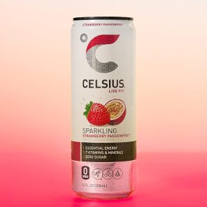 CELSIUS Sparkling Strawberry Passionfruit. Sugar Free Energy Drink. 12 Fl Oz (Pack of 12) - Image 6