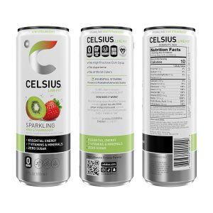 CELSIUS Sparkling Kiwi Strawberry. Functional Essential Energy Drink 12 Fl Oz (Pack of 12) - Image 3