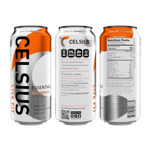 CELSIUS ESSENTIALS Sparkling Orangesicle. Sugar Free Performance Energy Drink. 16 Fl Oz (Pack of 12) - Image 3