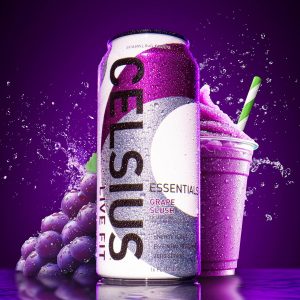 CELSIUS ESSENTIALS Sparkling Grape Slush. Sugar Free Performance Energy Drink. 16 Fl Oz (Pack of 12) - Image 6
